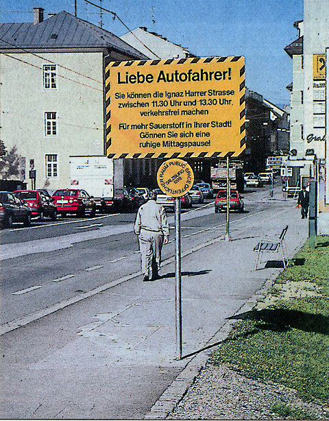 Proposal for carfree noons